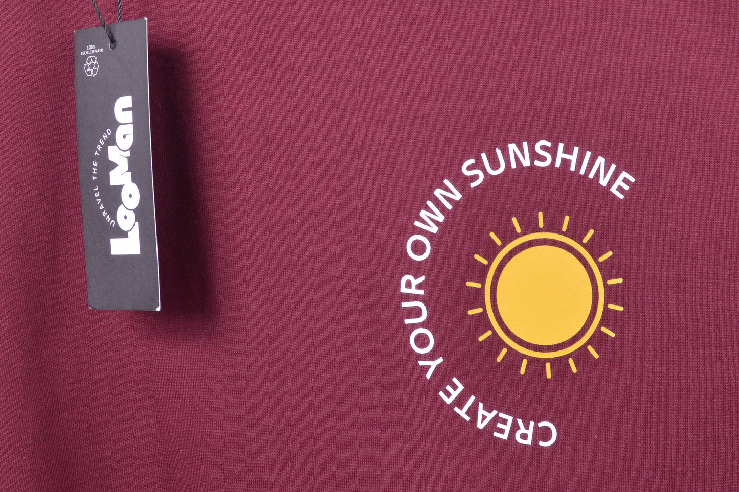 Maroon Cotton T-Shirt