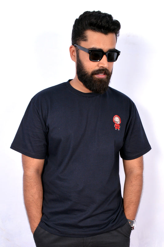 Black Squid Game T-Shirt | Iconic Korean Series Logo | Unisex Streetwear 2025