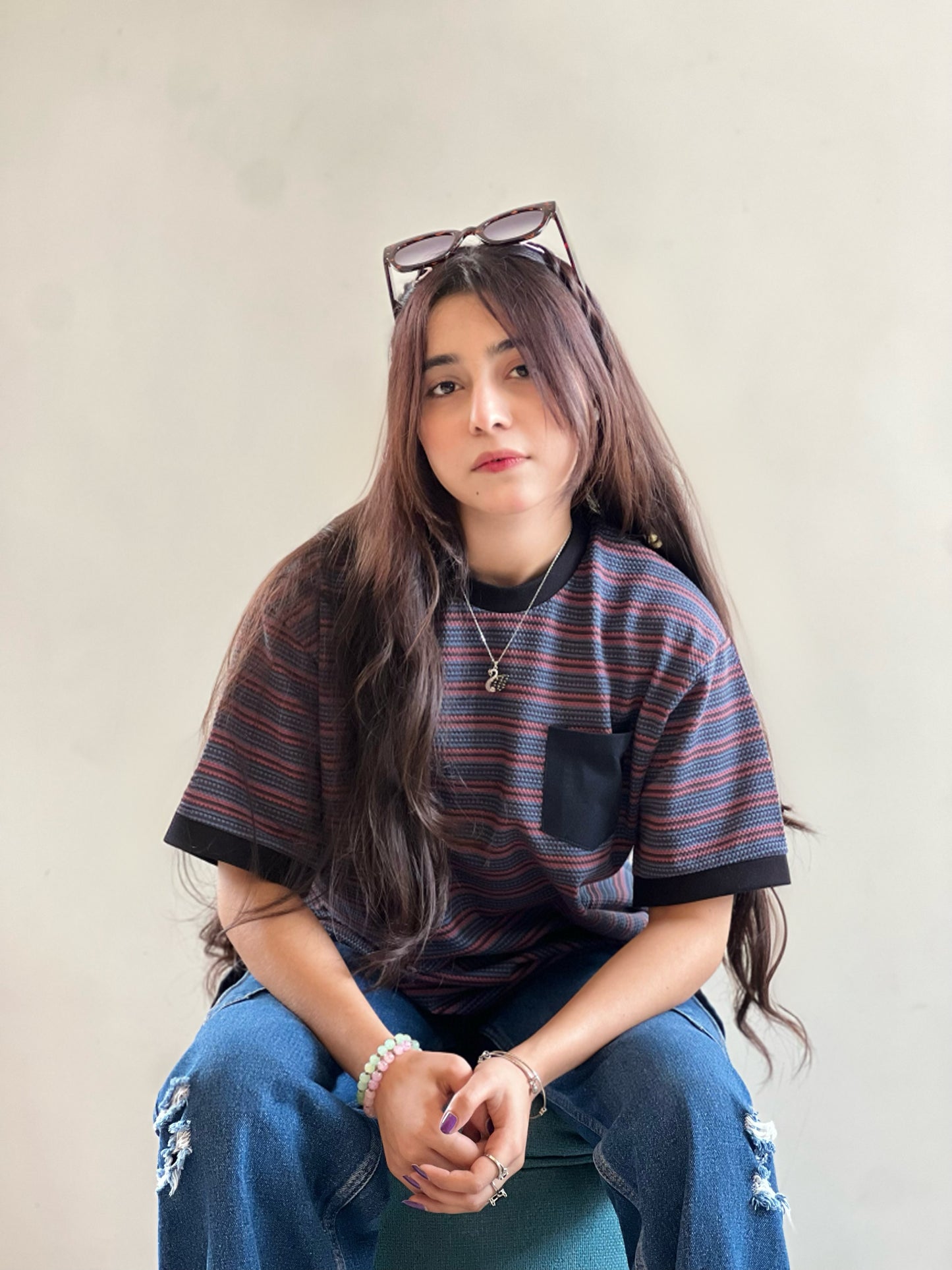 Popcorn Texture Tee