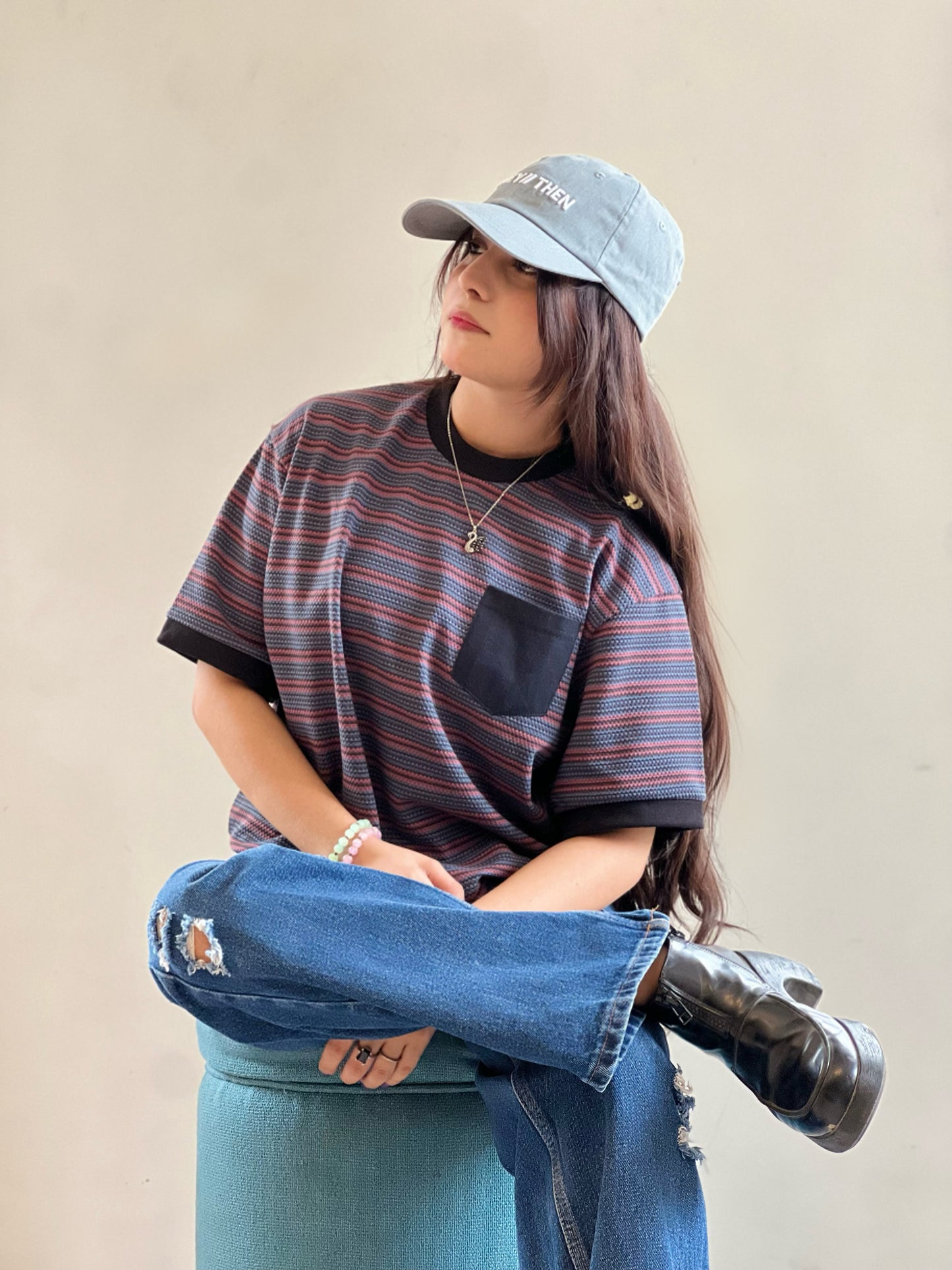 Popcorn Texture Tee